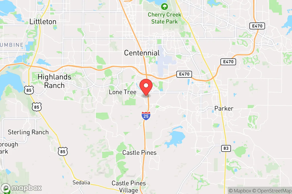 Map centered at 39.5310, -104.8711
