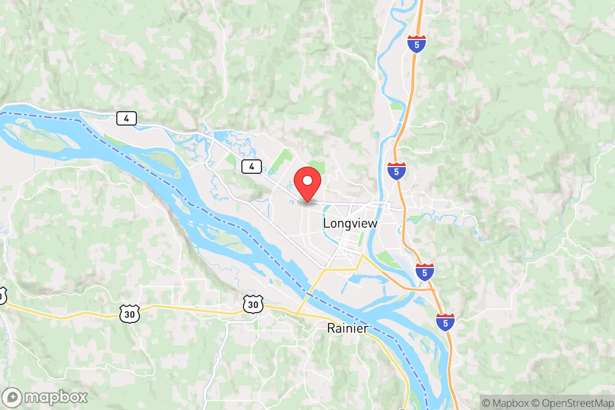 Map centered at 46.1461, -122.9629