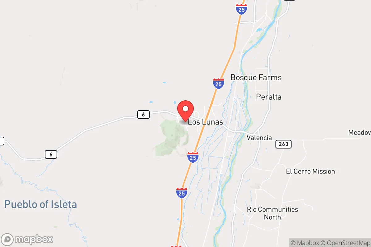 Map centered at 34.8127, -106.7833