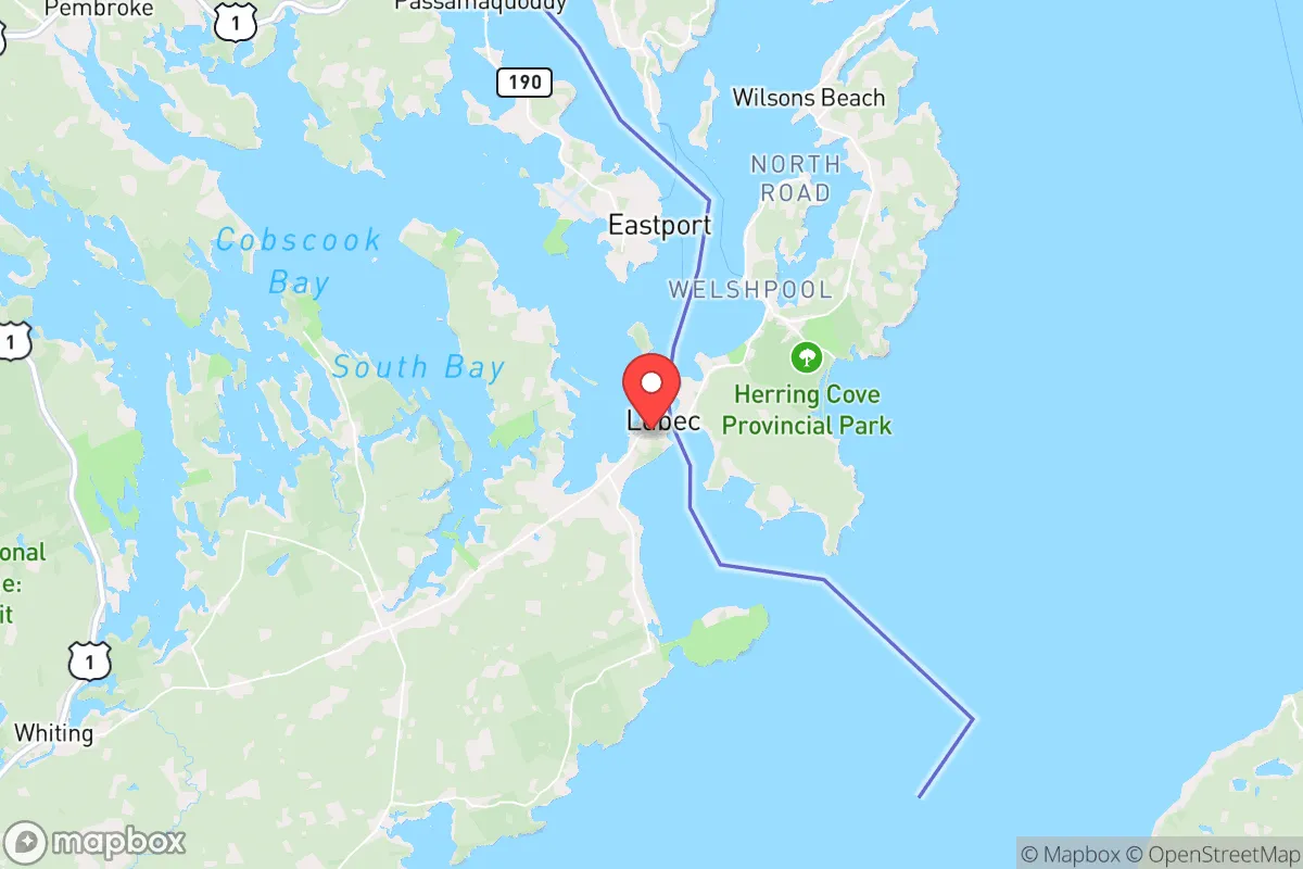 Map centered at 44.8580, -66.9871