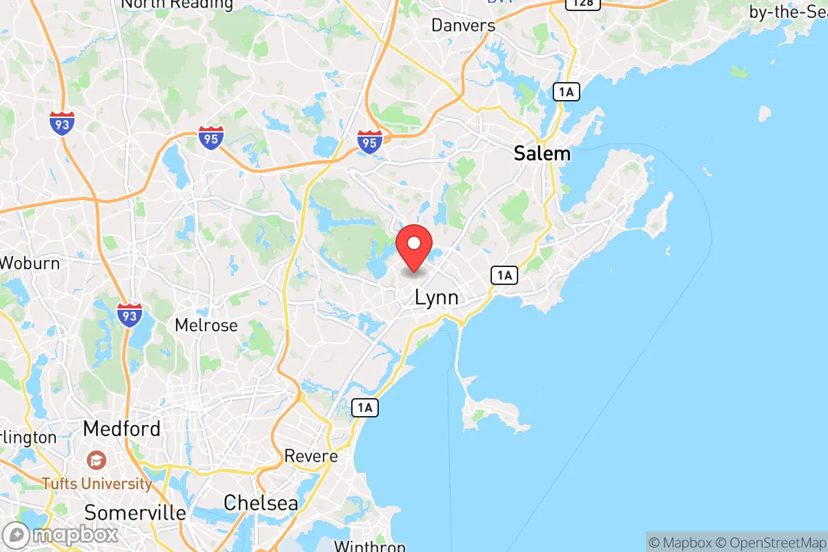 Map centered at 42.4745, -70.9607