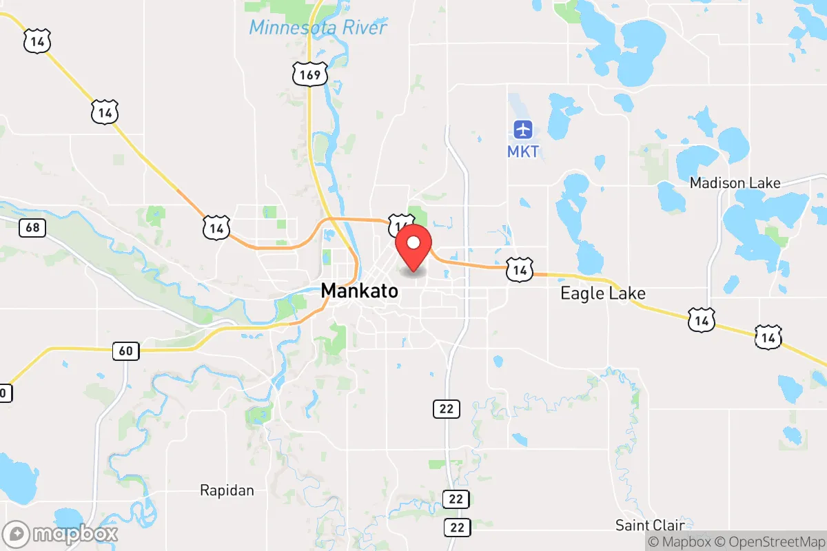 Map centered at 44.1712, -93.9757