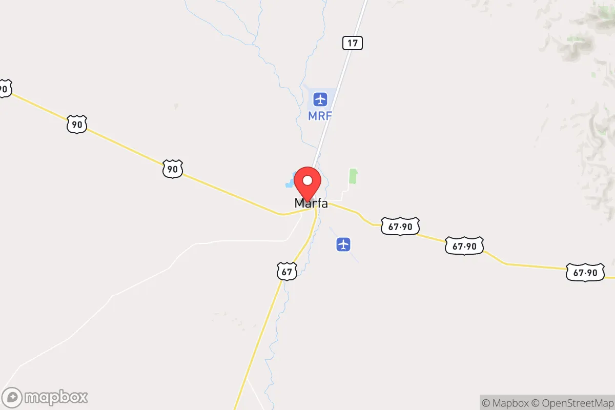 Map centered at 30.3107, -104.0255