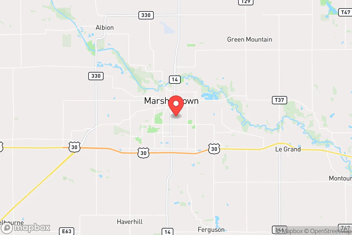 Map centered at 42.0343, -92.9067