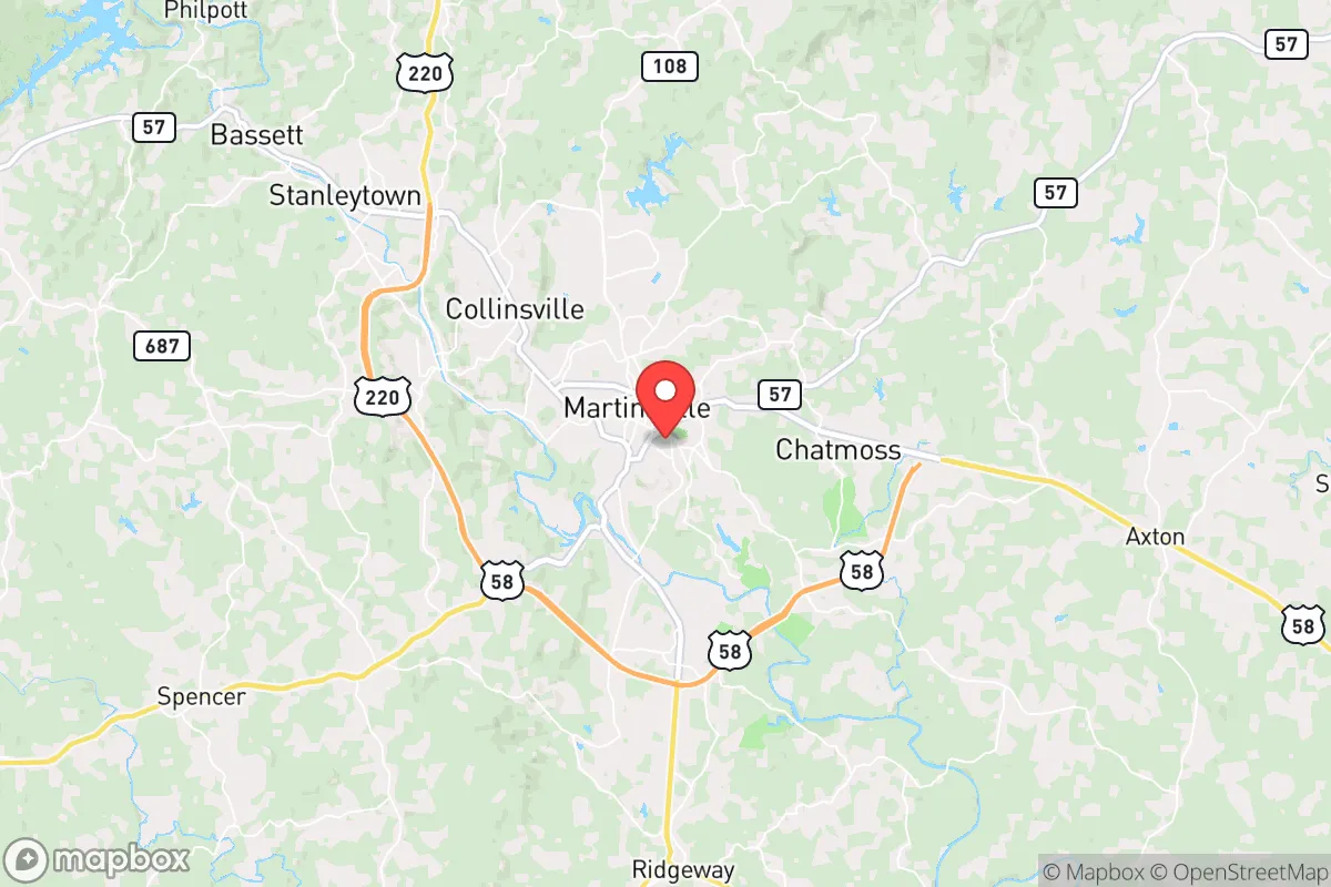 Map centered at 36.6827, -79.8636