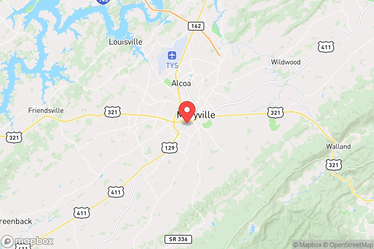 Map centered at 35.7478, -83.9802