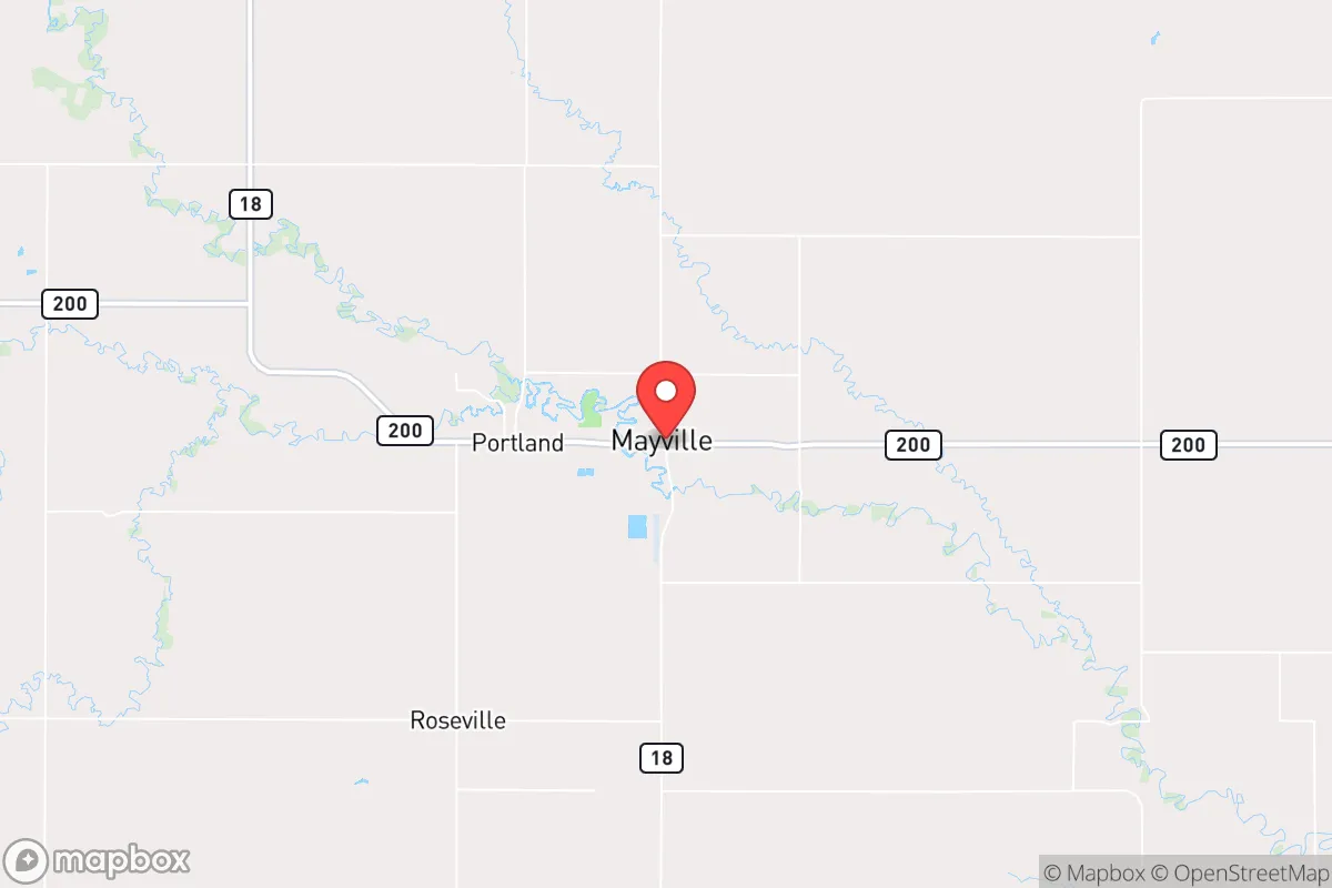 Map centered at 47.4982, -97.3264