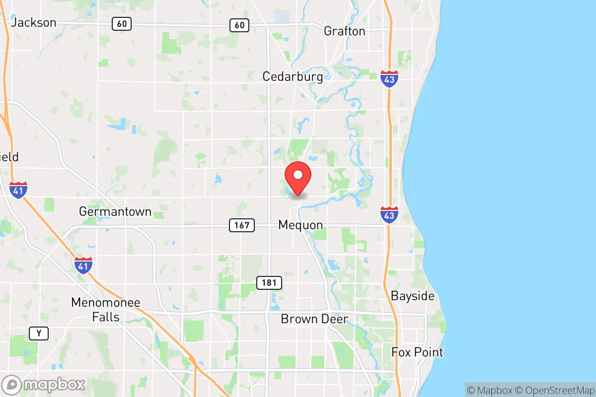 Map centered at 43.2351, -87.9840