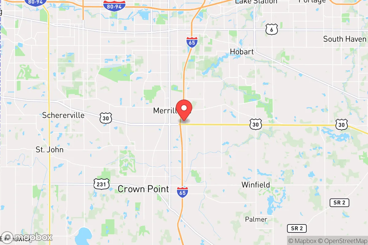 Map centered at 41.4728, -87.3196