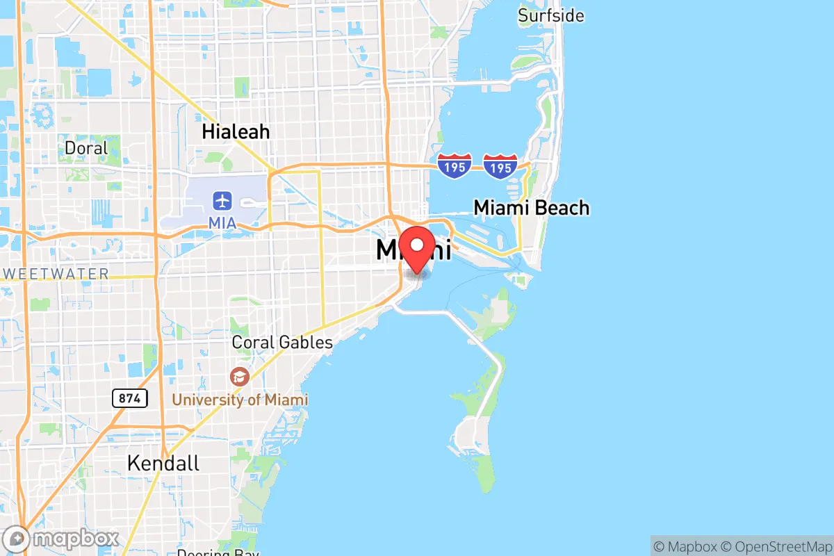 Map centered at 25.7752, -80.2088