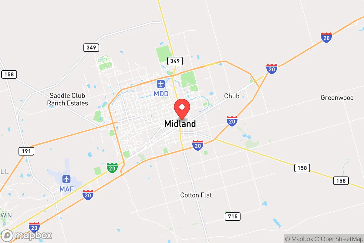 Map centered at 32.0242, -102.1151