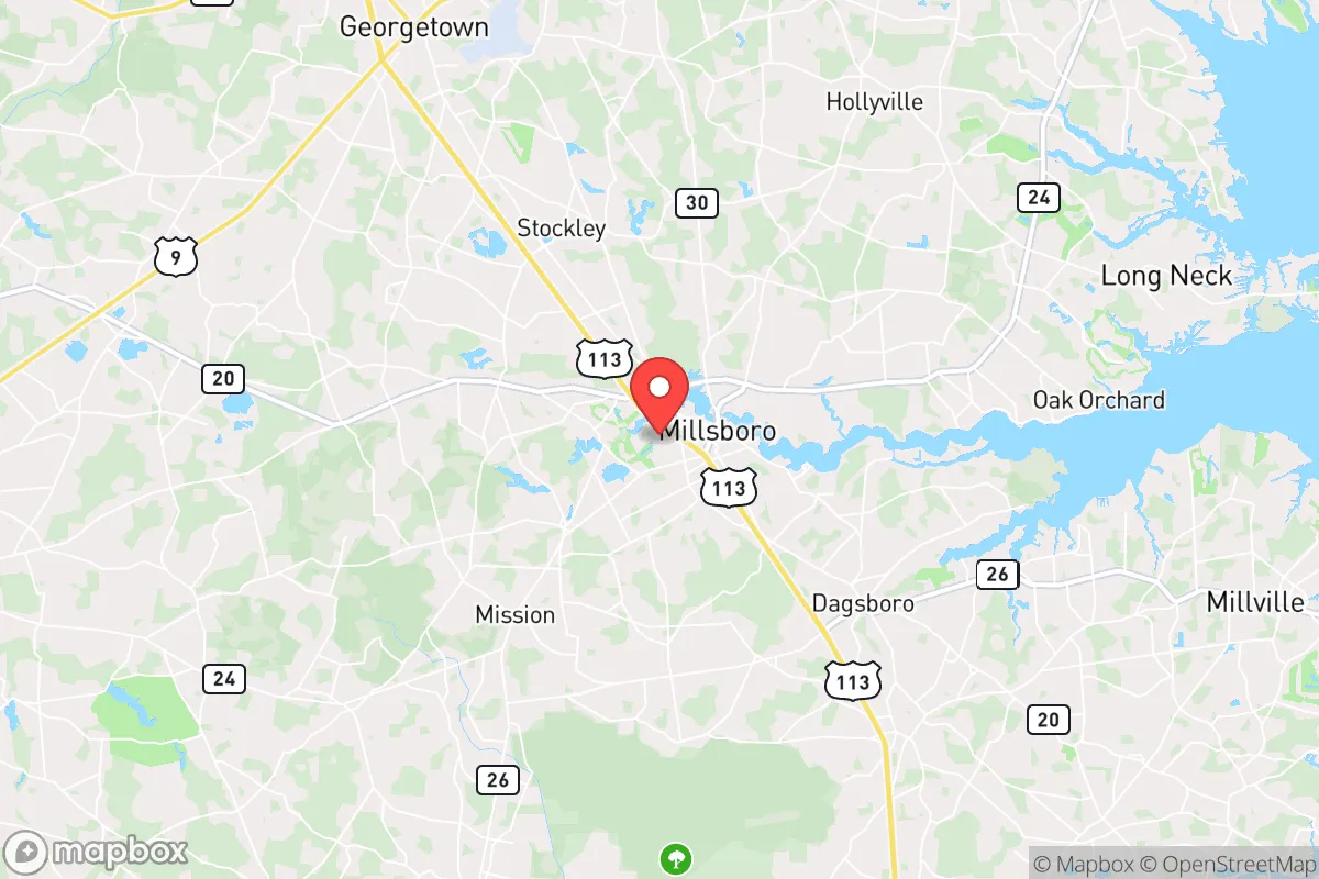 Map centered at 38.5893, -75.3092