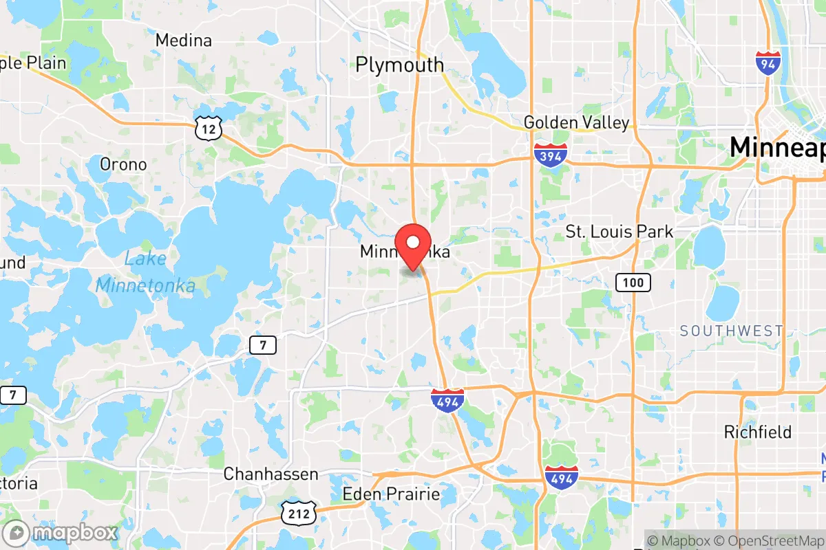 Map centered at 44.9322, -93.4598