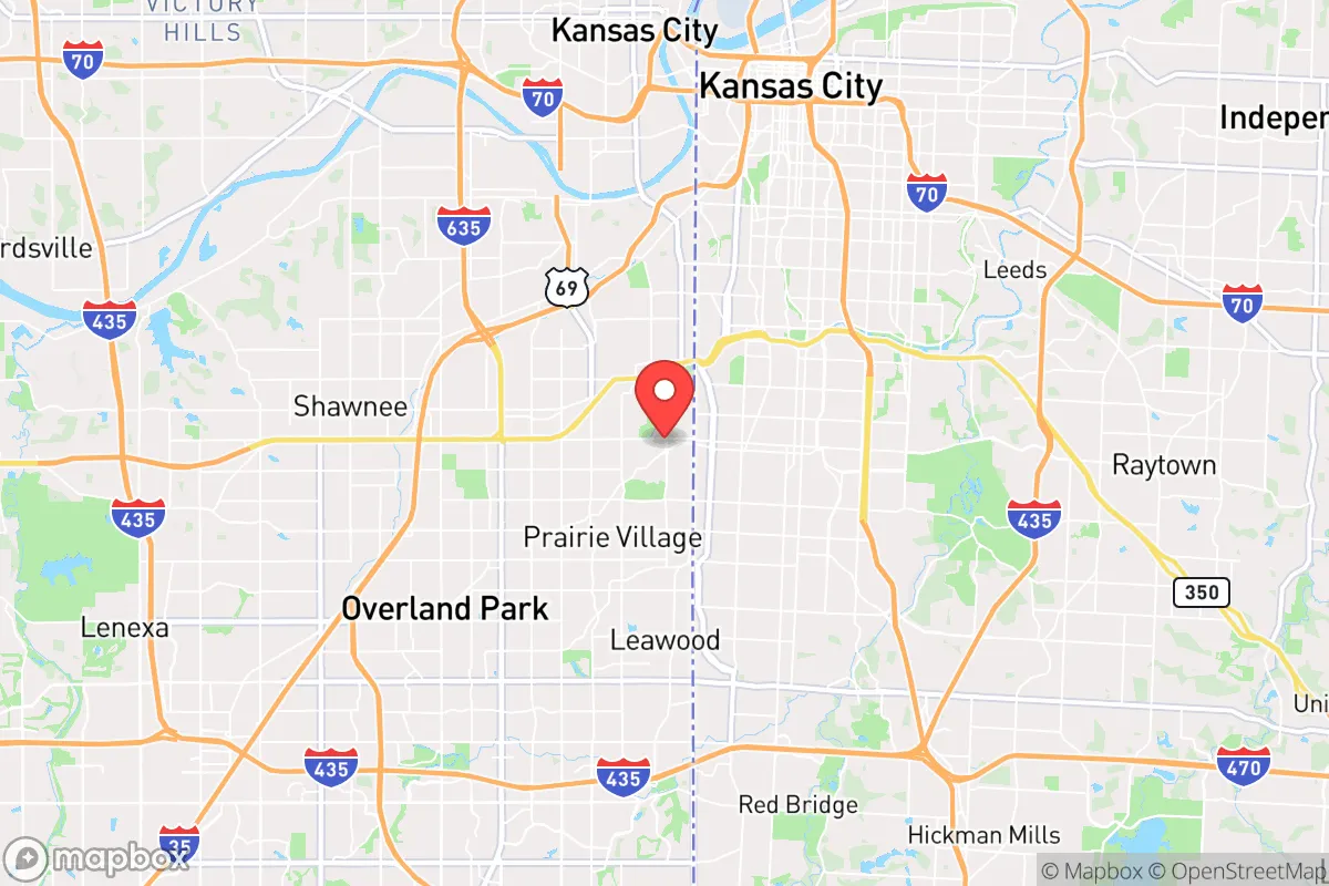 Map centered at 39.0141, -94.6171