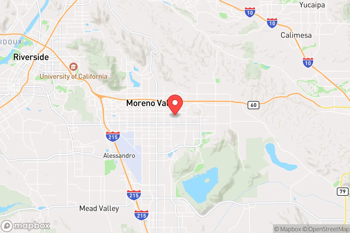Map centered at 33.9244, -117.2046