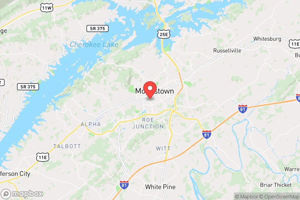 Map centered at 36.2040, -83.3011