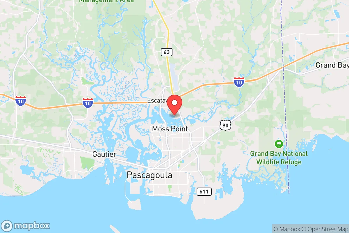 Map centered at 30.4241, -88.5289