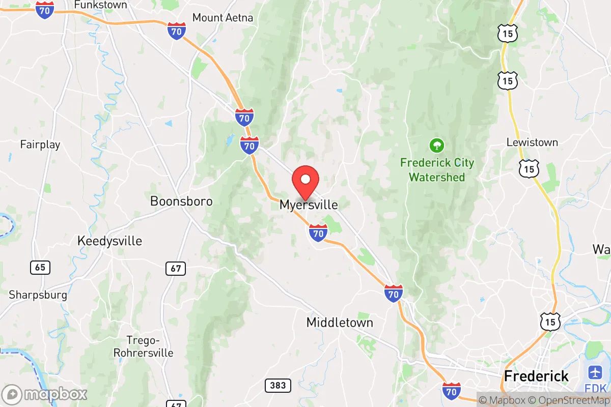 Map centered at 39.5057, -77.5684