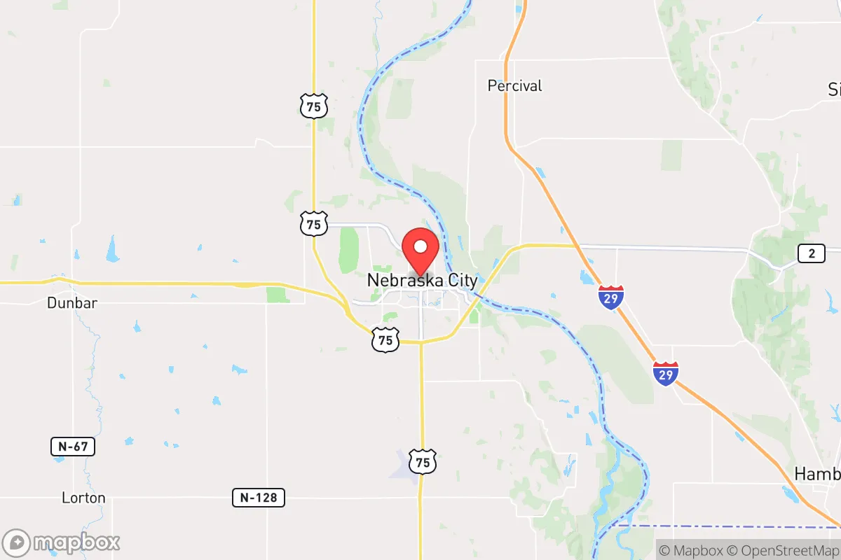 Map centered at 40.6757, -95.8617