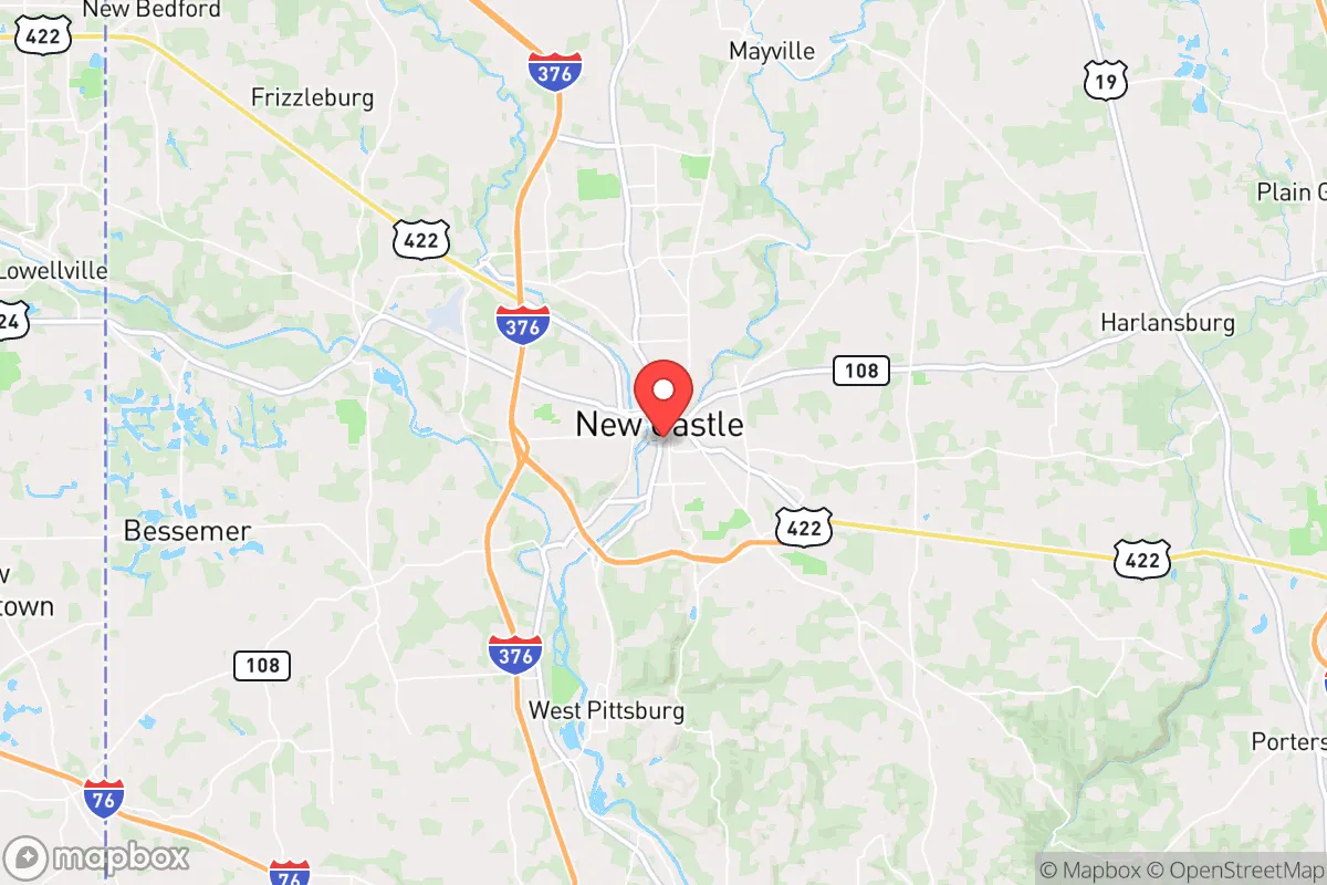 Map centered at 40.9956, -80.3458