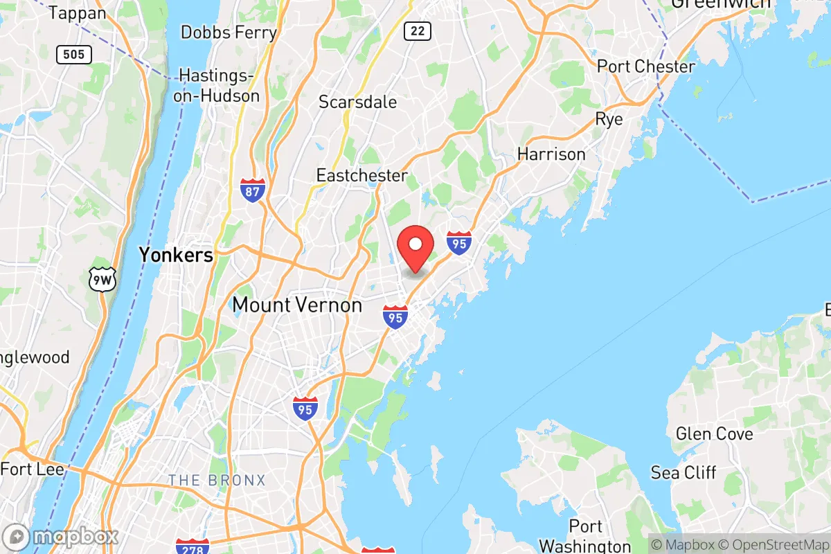 Map centered at 40.9229, -73.7799
