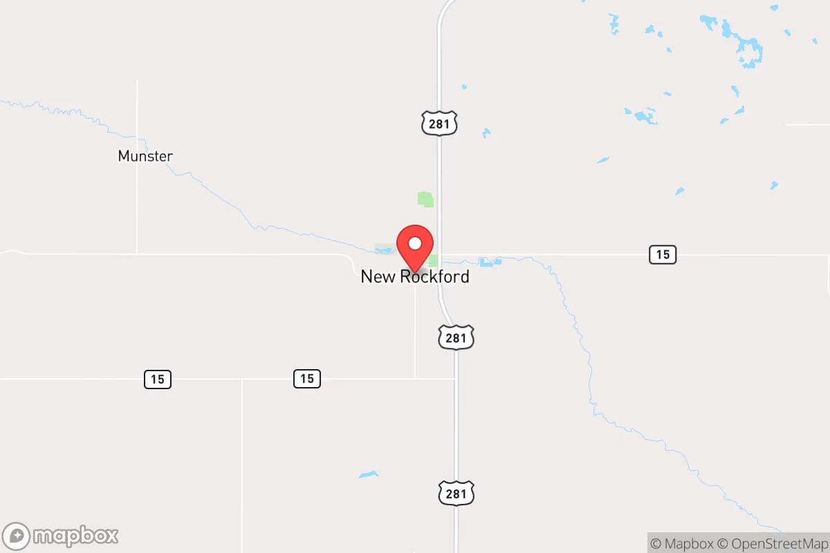 Map centered at 47.6798, -99.1377