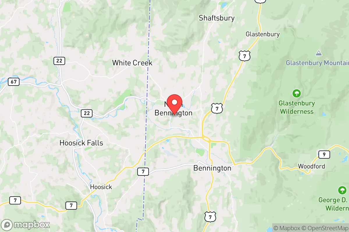 Map centered at 42.9240, -73.2414