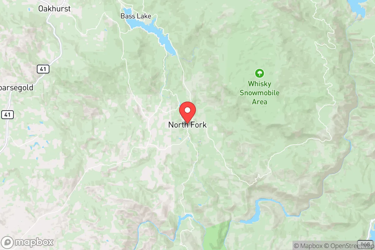 Map centered at 37.2294, -119.5094