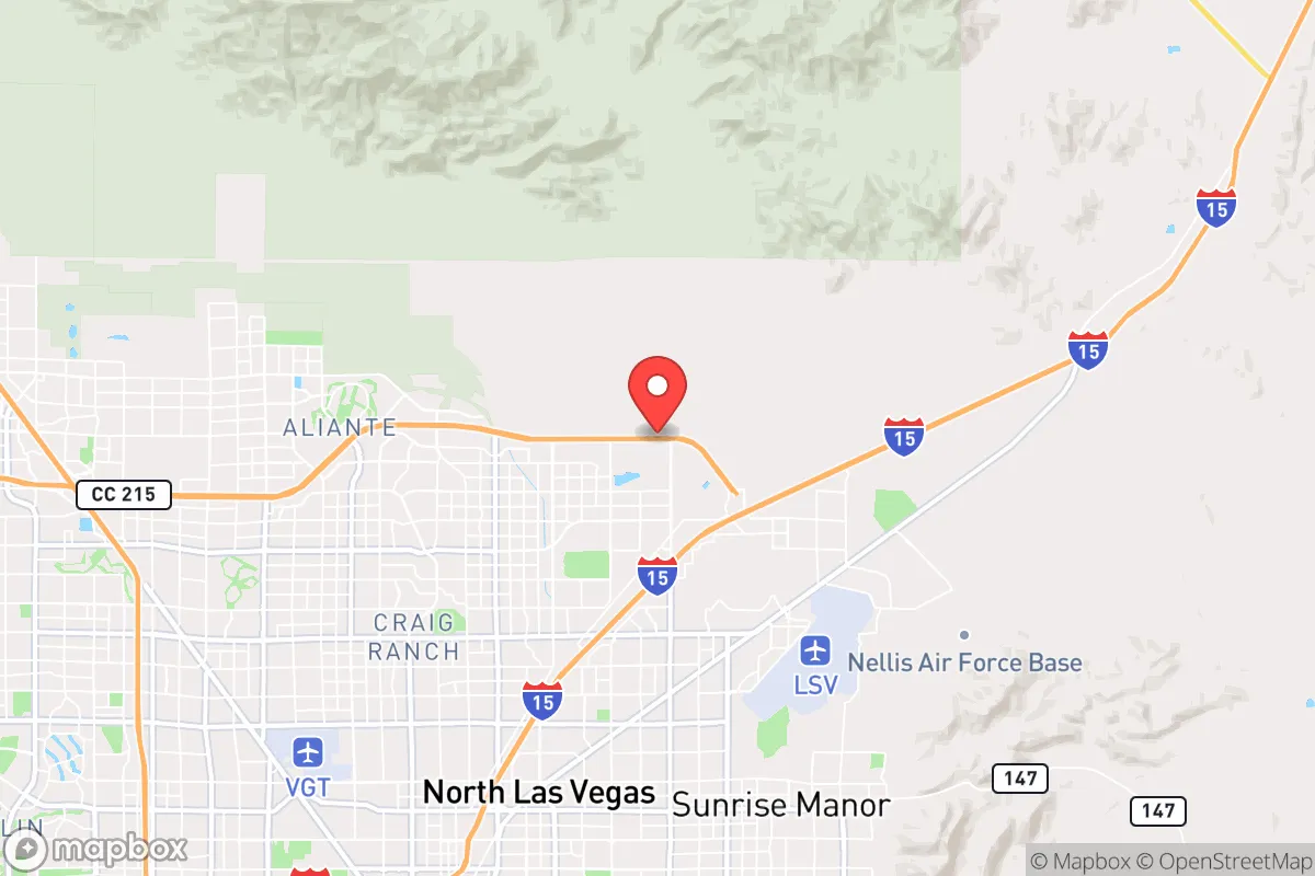Map centered at 36.2900, -115.0840