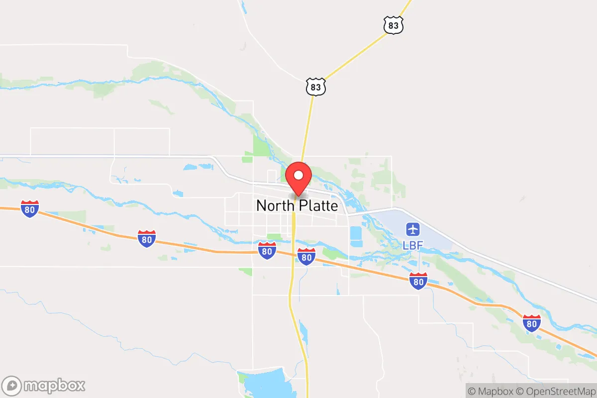 Map centered at 41.1255, -100.7500
