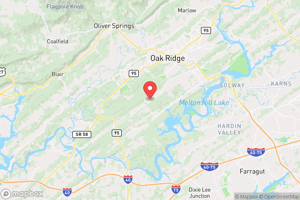Map centered at 35.9639, -84.2939