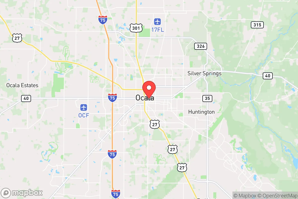 Map centered at 29.1780, -82.1514