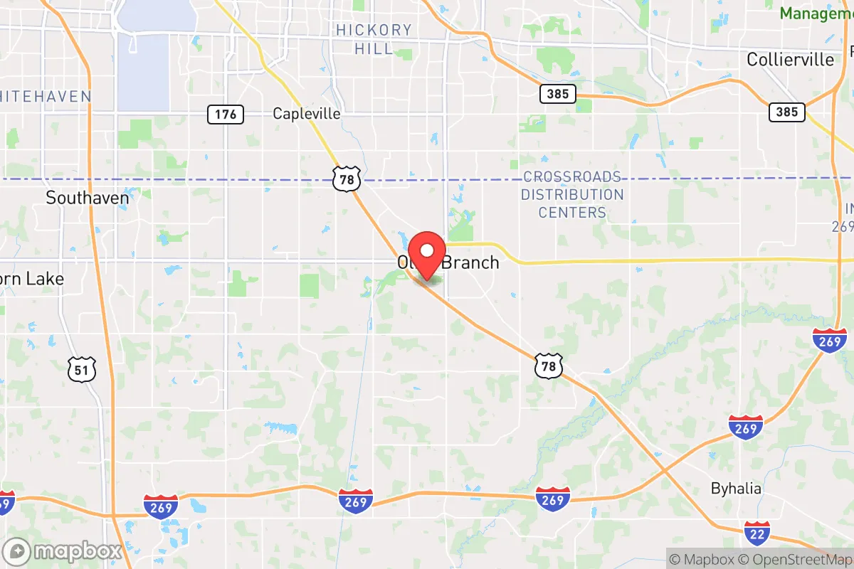 Map centered at 34.9530, -89.8397