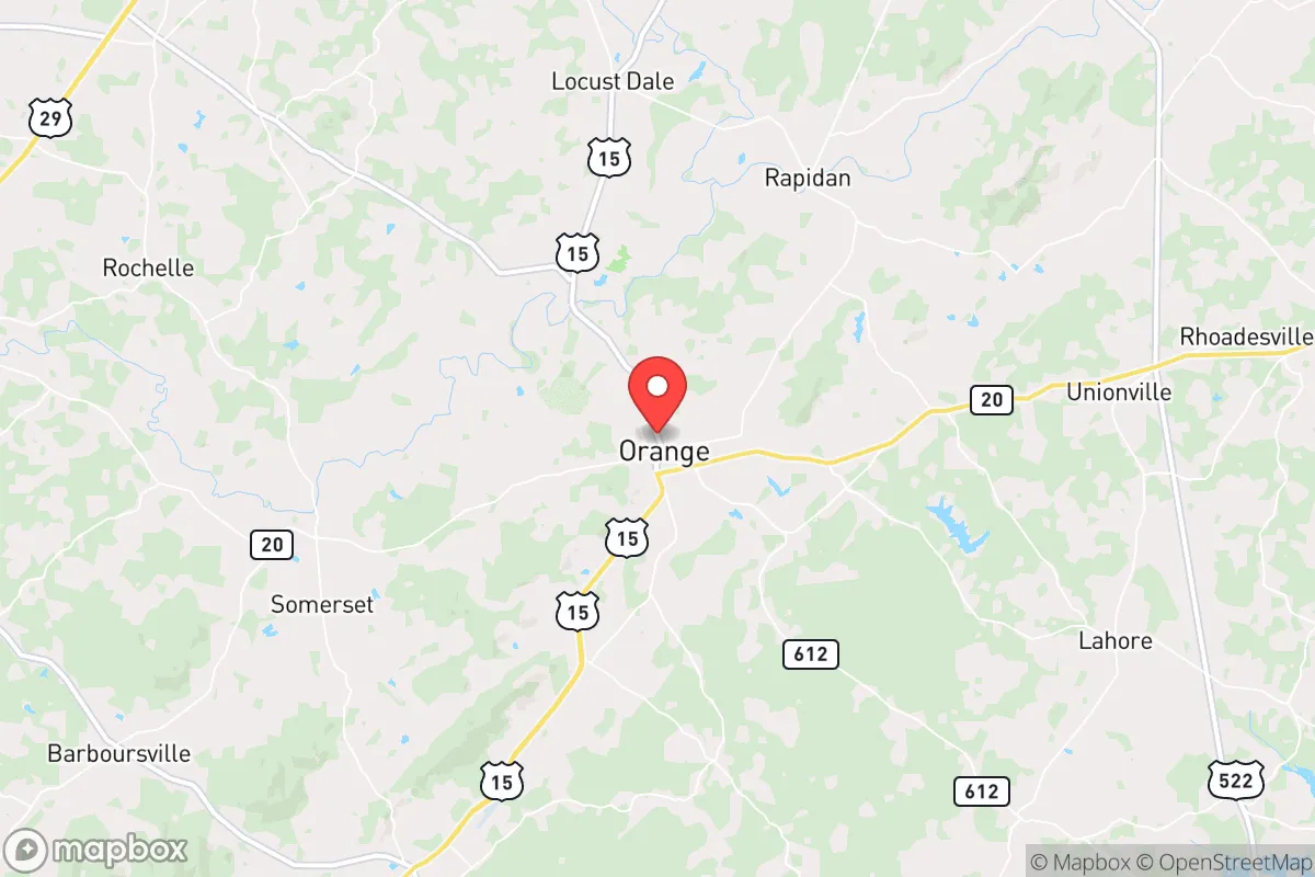 Map centered at 38.2484, -78.1129