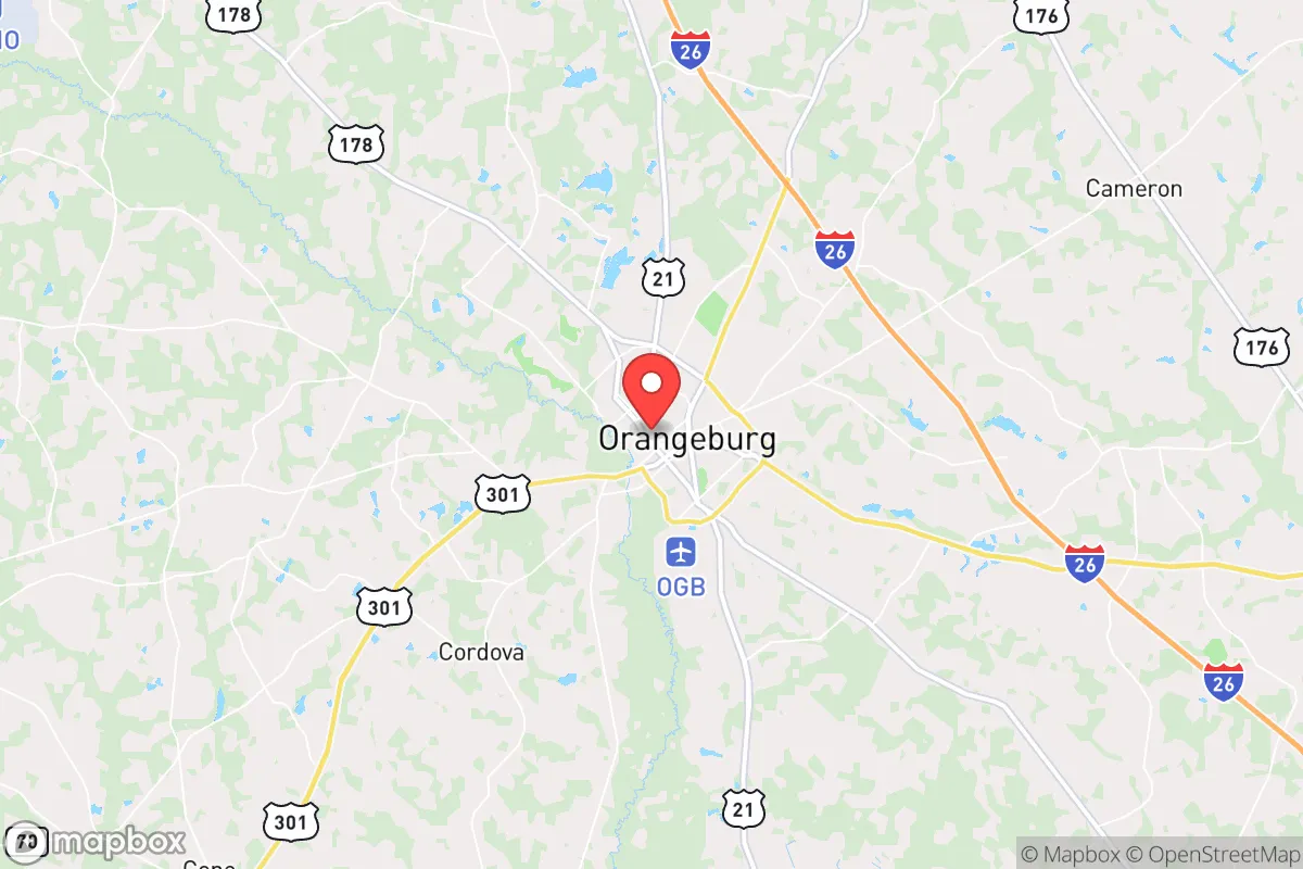 Map centered at 33.4928, -80.8671