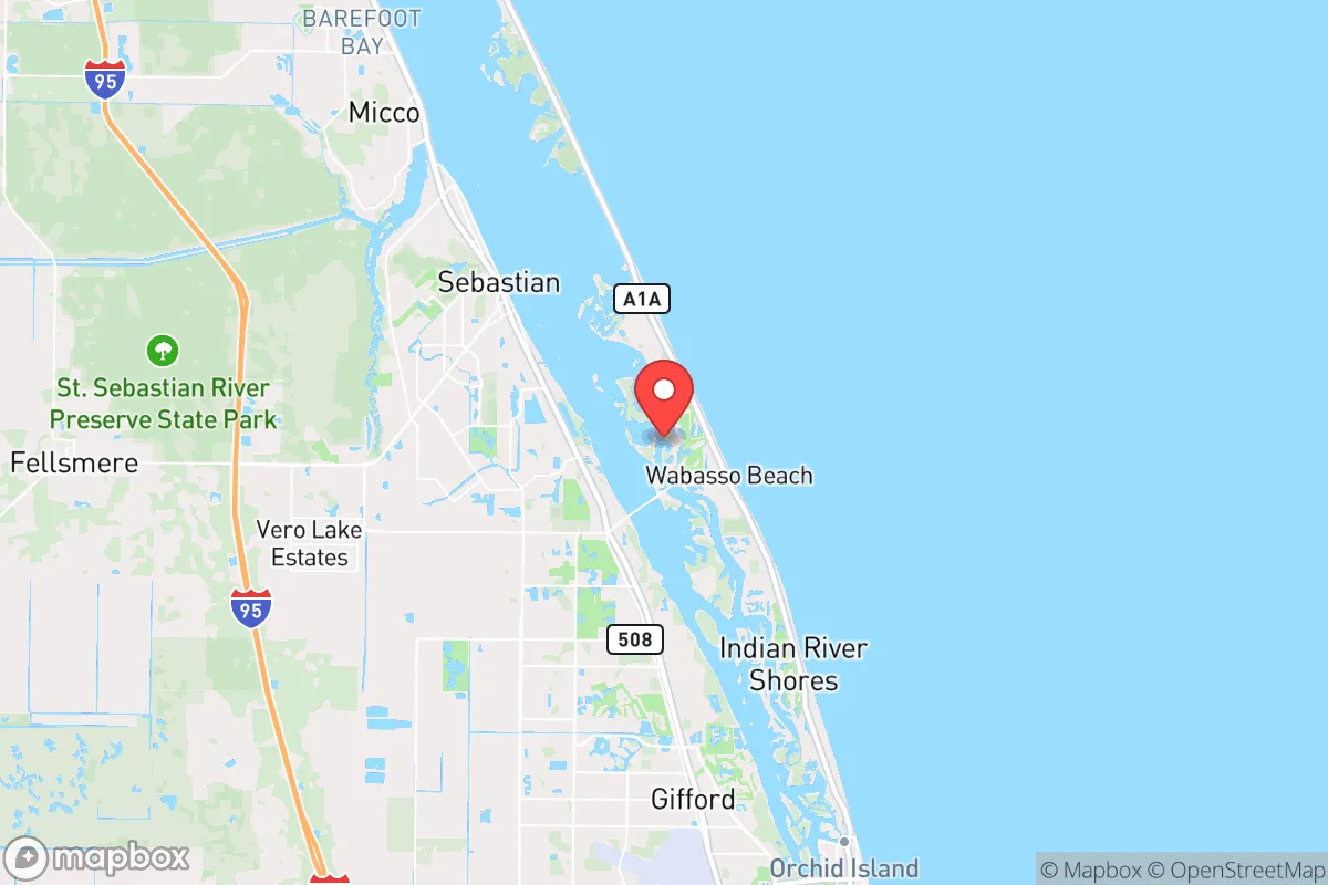 Map centered at 27.7733, -80.4183