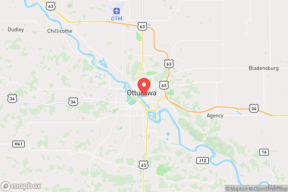 Map centered at 41.0194, -92.4186