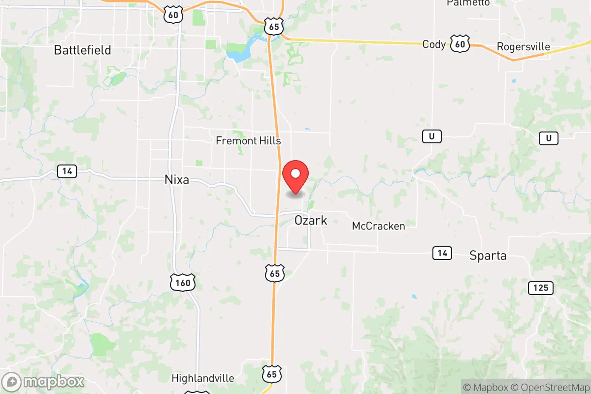 Map centered at 37.0337, -93.2158