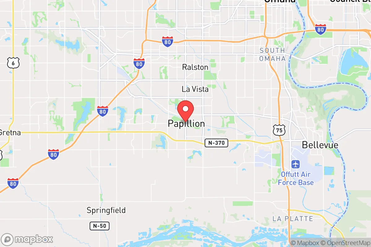 Map centered at 41.1512, -96.0688