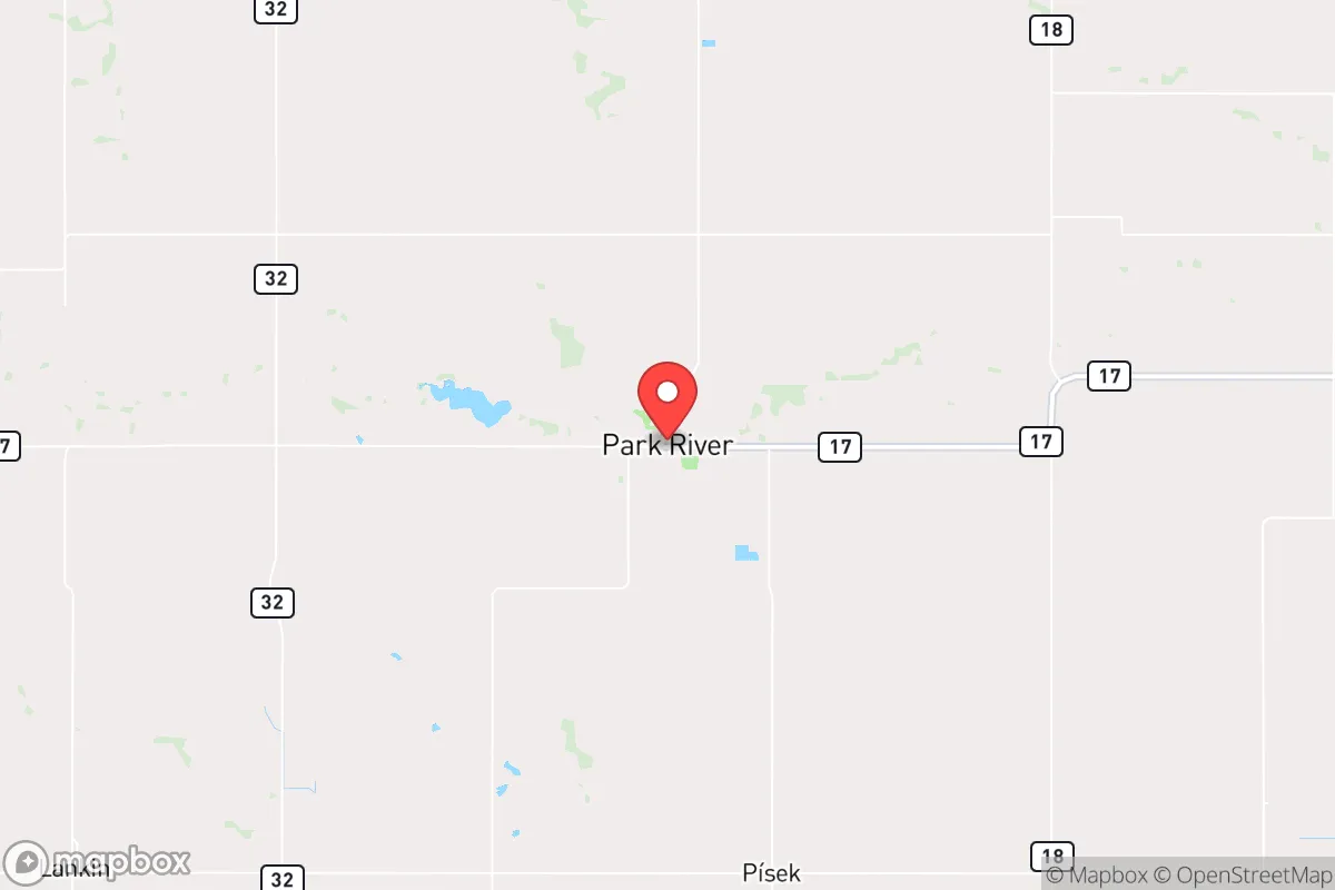 Map centered at 48.3911, -97.7427