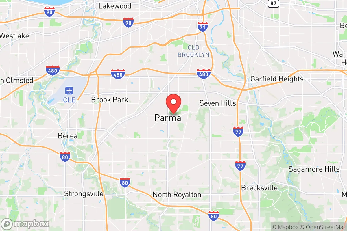 Map centered at 41.3843, -81.7286