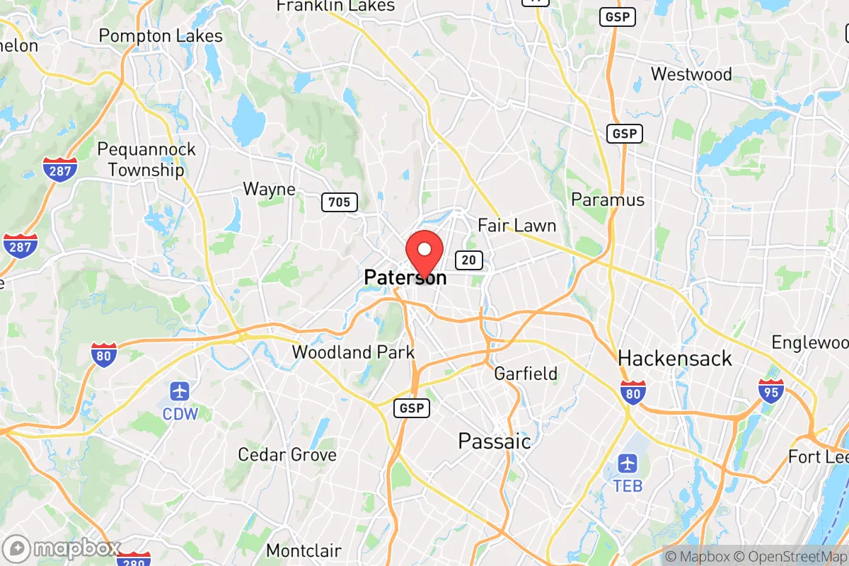 Map centered at 40.9147, -74.1624