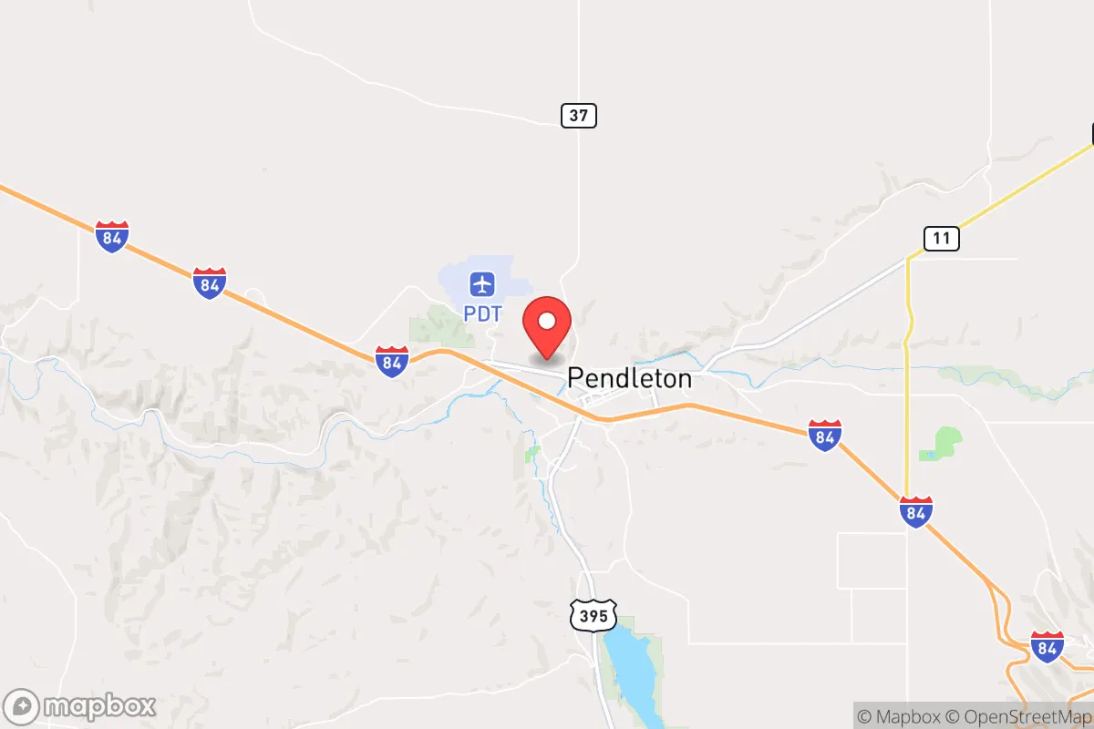 Map centered at 45.6756, -118.8195