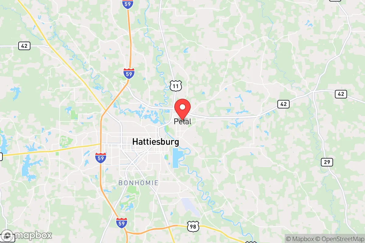 Map centered at 31.3476, -89.2354
