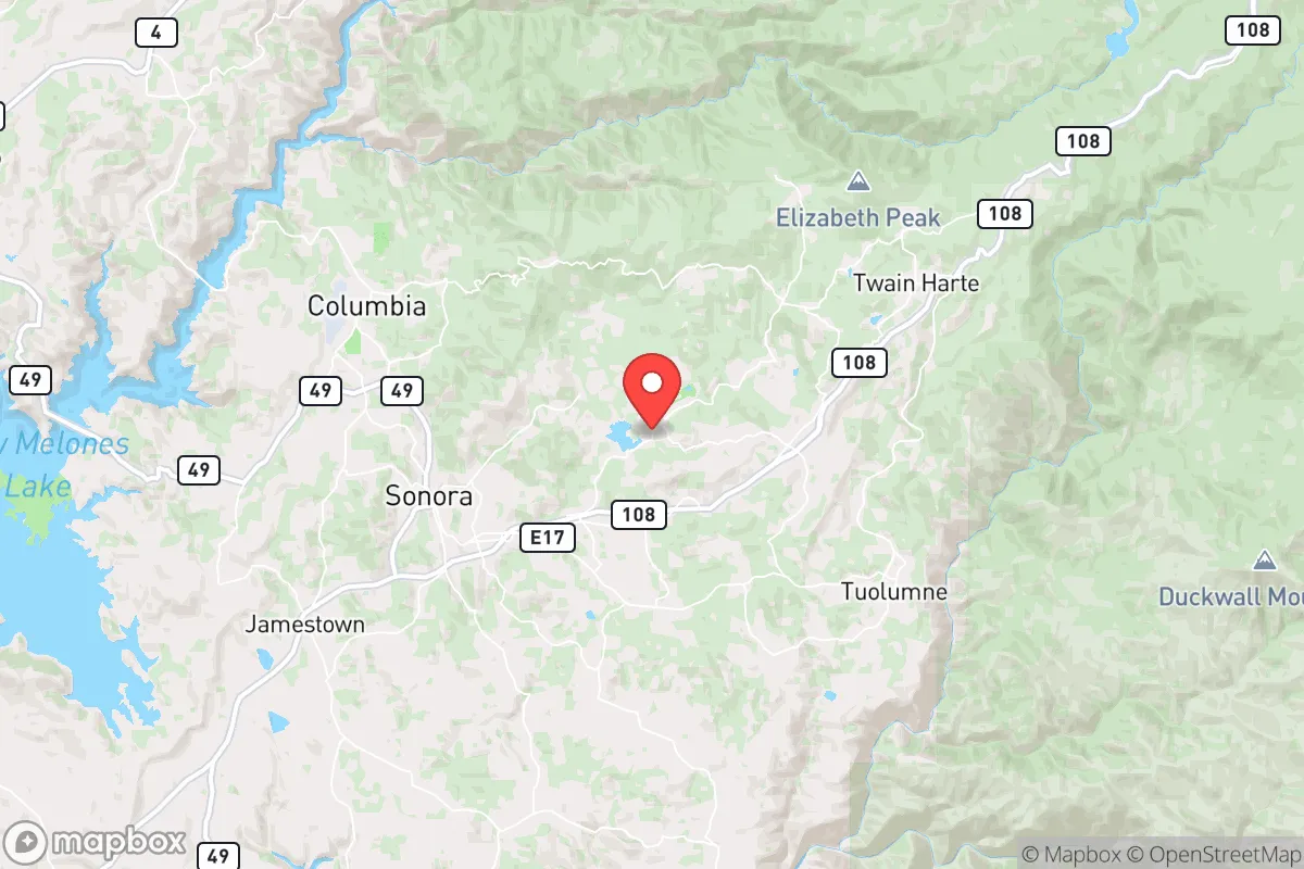 Map centered at 38.0005, -120.3131