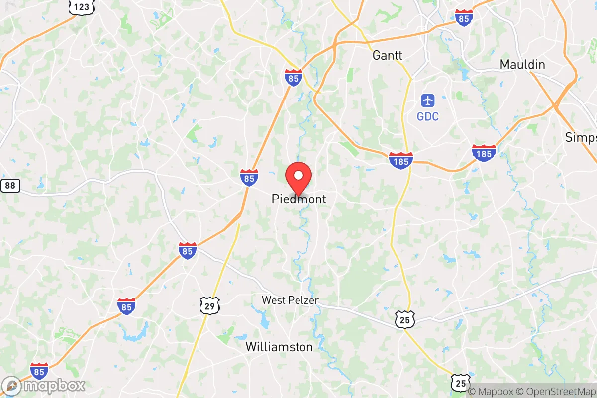 Map centered at 34.7023, -82.4646
