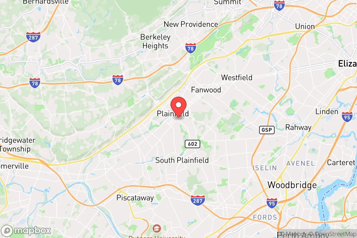 Map centered at 40.6154, -74.4157