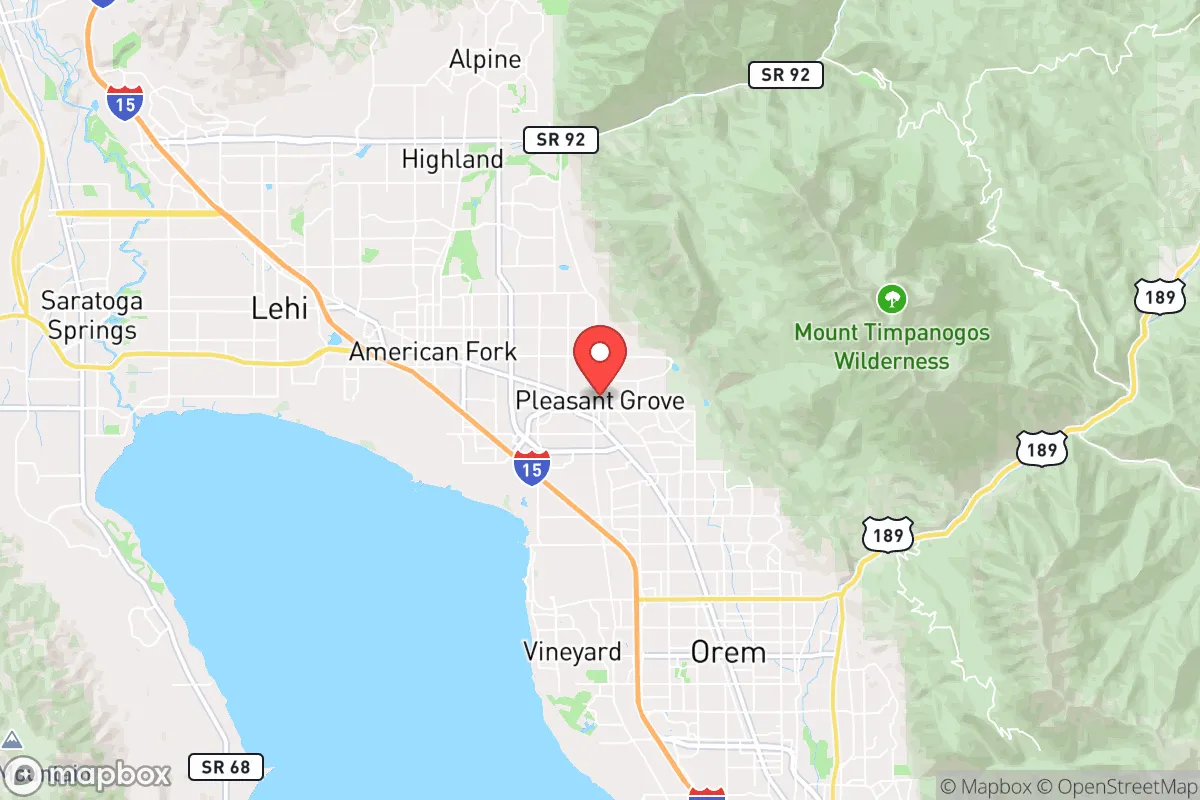 Map centered at 40.3715, -111.7413