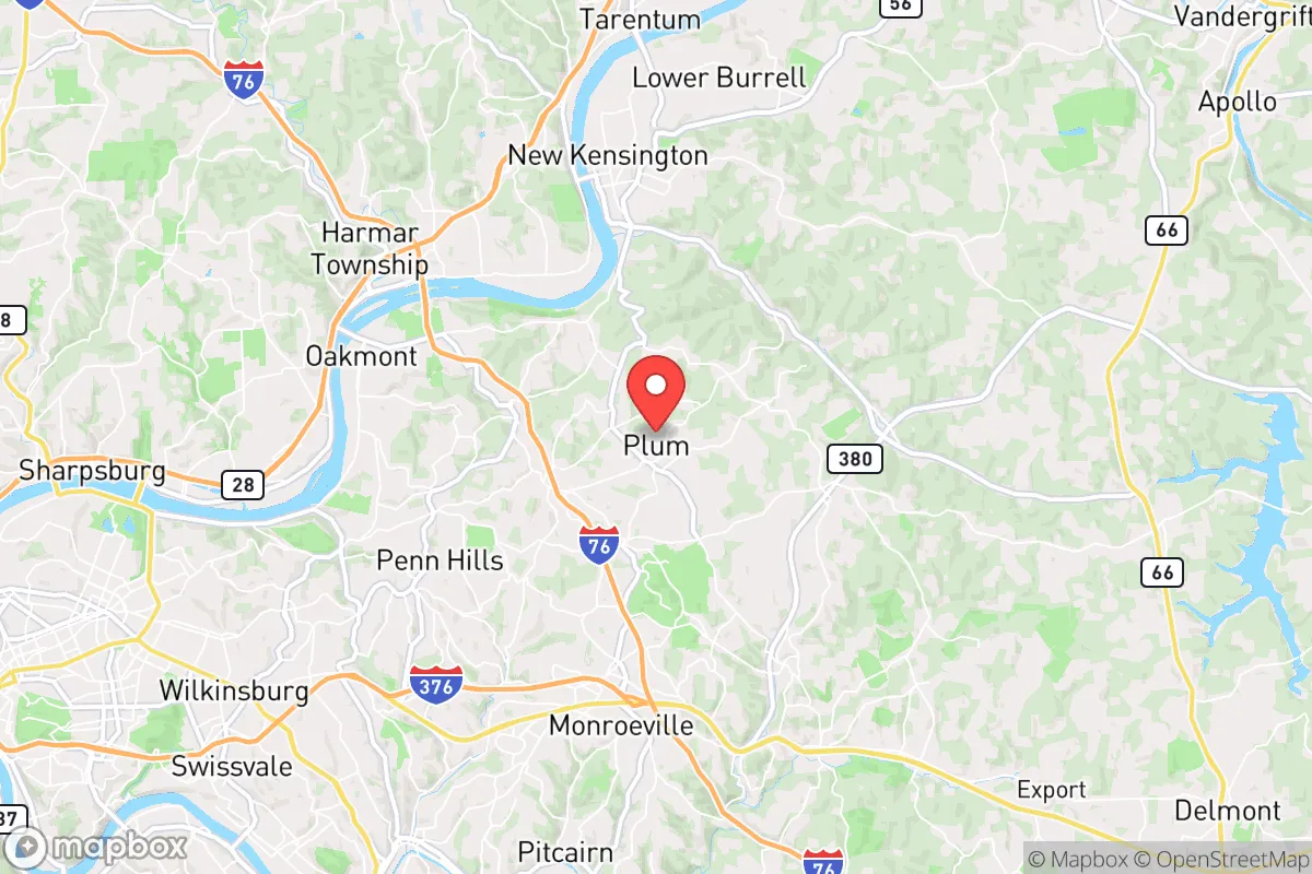 Map centered at 40.5024, -79.7496