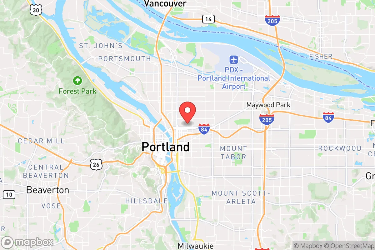 Map centered at 45.5371, -122.6500